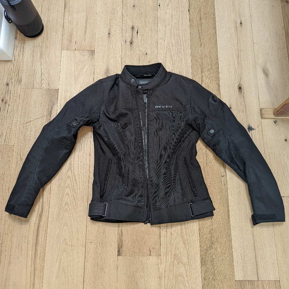 REV'IT! Ladies Eclipse motorcycle jacket size 38 in black